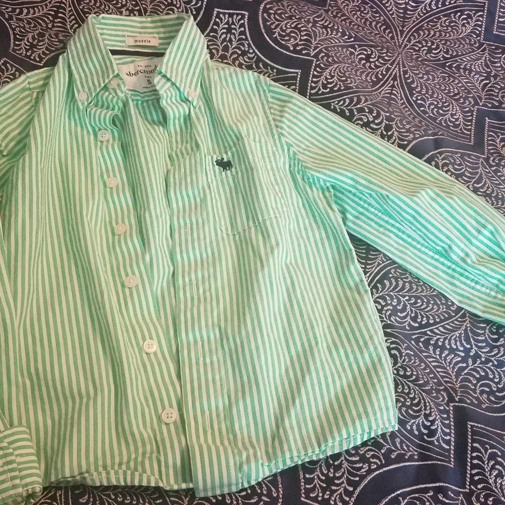 Abercrombie Kids Long Sleeve Collared Shirt